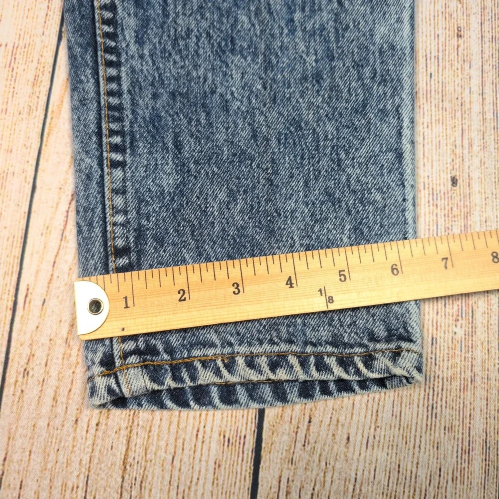 Levi's 550 Jeans Vintage Orange Tab Acid Wash‎ Relaxed Fit Denim Pants W30 L30